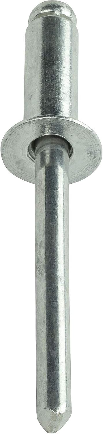 Aluminum Pop Rivets 1/8" x 1/4" Flat Countersunk Head Blind 4-4 Quantity 100 HQ
