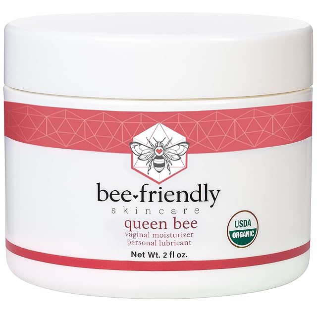 BeeFriendly Organic Vaginal Moisturizer USDA Certified Natural Vulva Cream For Dryness Itching Irritation Redness Chafing Of Vagina Due