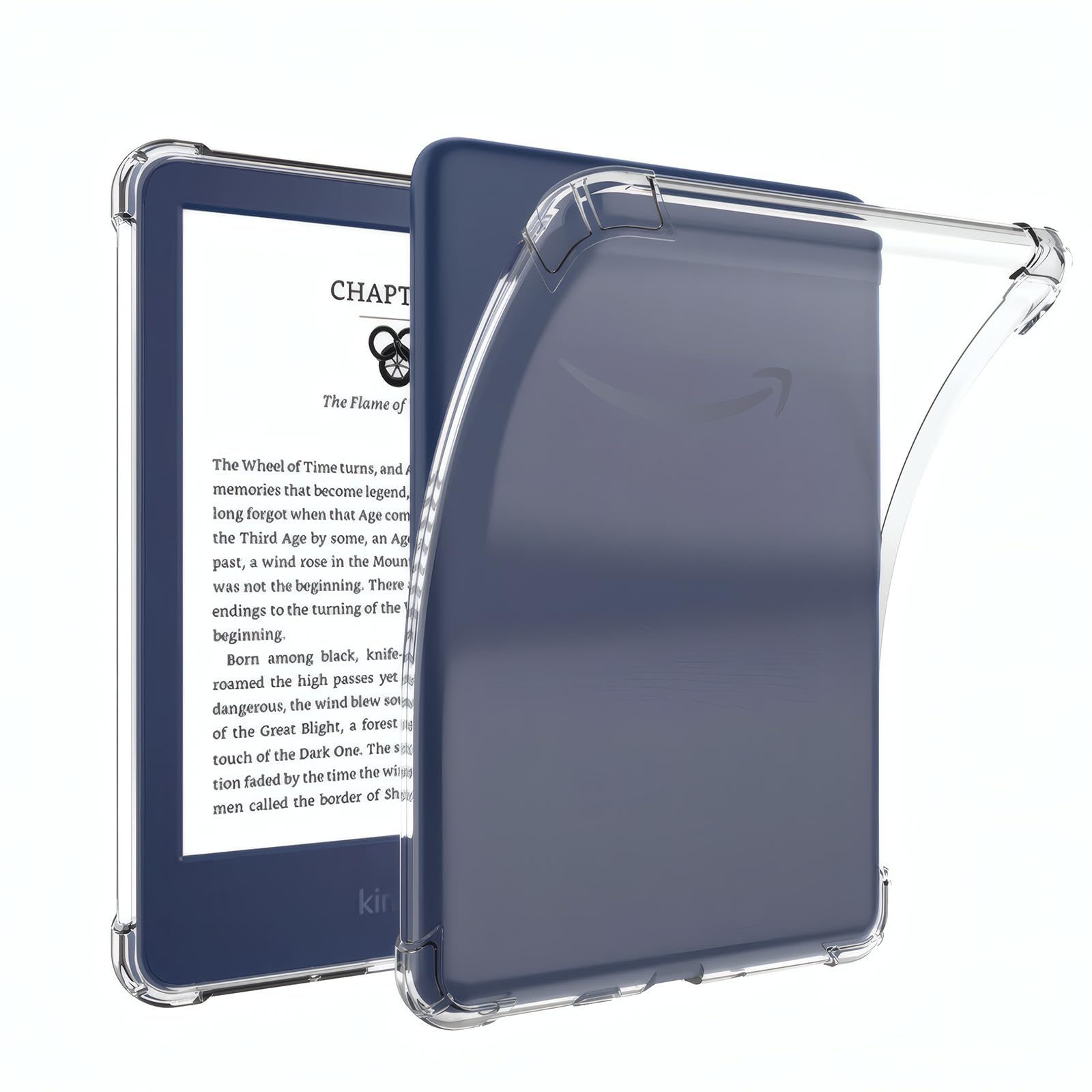 Custodia per Kindle 11e génération 2024/2022 (Modèle C2V2L3) Custodia trasparente per il nuovo Kindle 11e génération 2024/2022 (Modèle C2V2L3) 6" Retro in Silicone Leggero Antigraffio