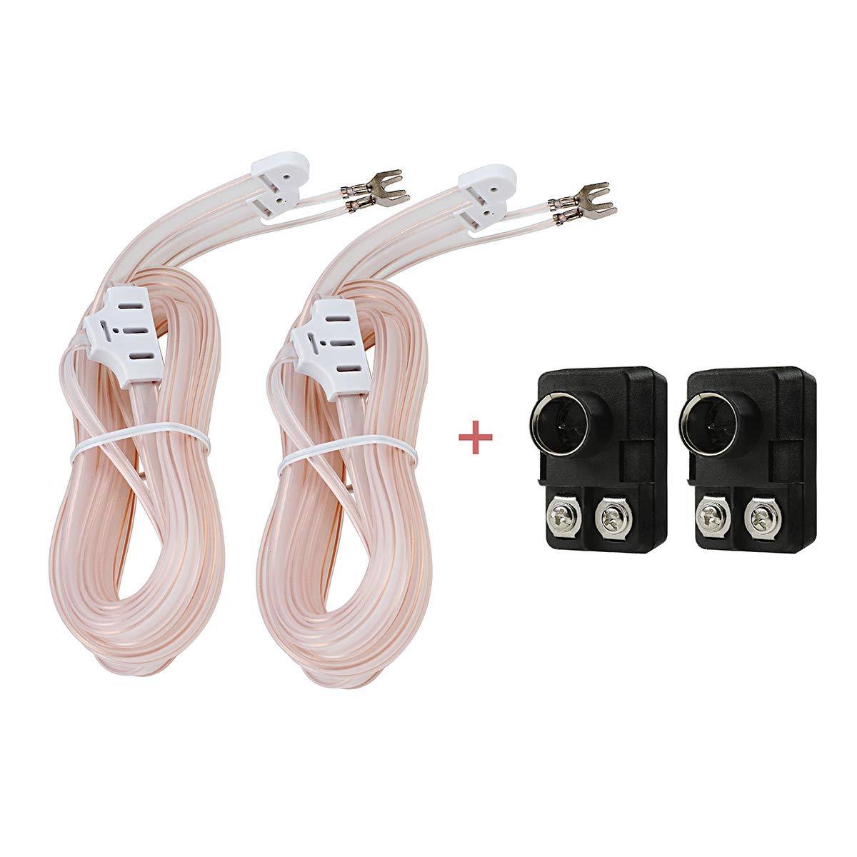 Buy (Pack of 2) FM Dipole T Shape Antenna Indoor 75 Ohm + (Pack of 2