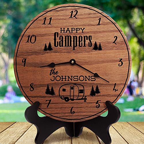Camper Decor Custom Last Name Family Name RV Decor Vintage Camper Dinghy Happy