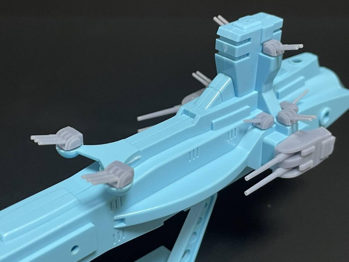 ガンプラ旧キット　サラミス改　塗装済み完成品 旧キット サラミス｜ヒロハルさんのガンプラ作品｜GUNSTA（ガンスタ）