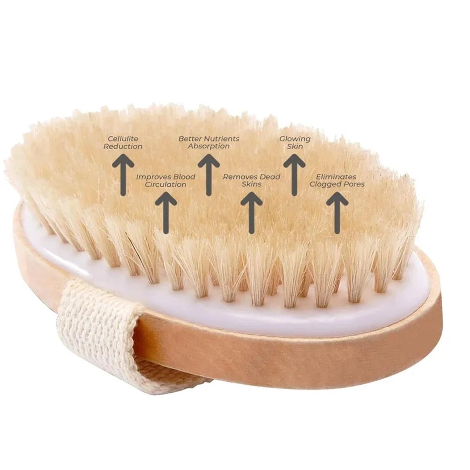 RüCkenbüRste 2Pcs Peeling Holz Körper Massage Dusche Pinsel Borsten Bad Pinsel Weiche Frau Mann Hautpflege Nass Trocken Körper Pinsel Zum Baden