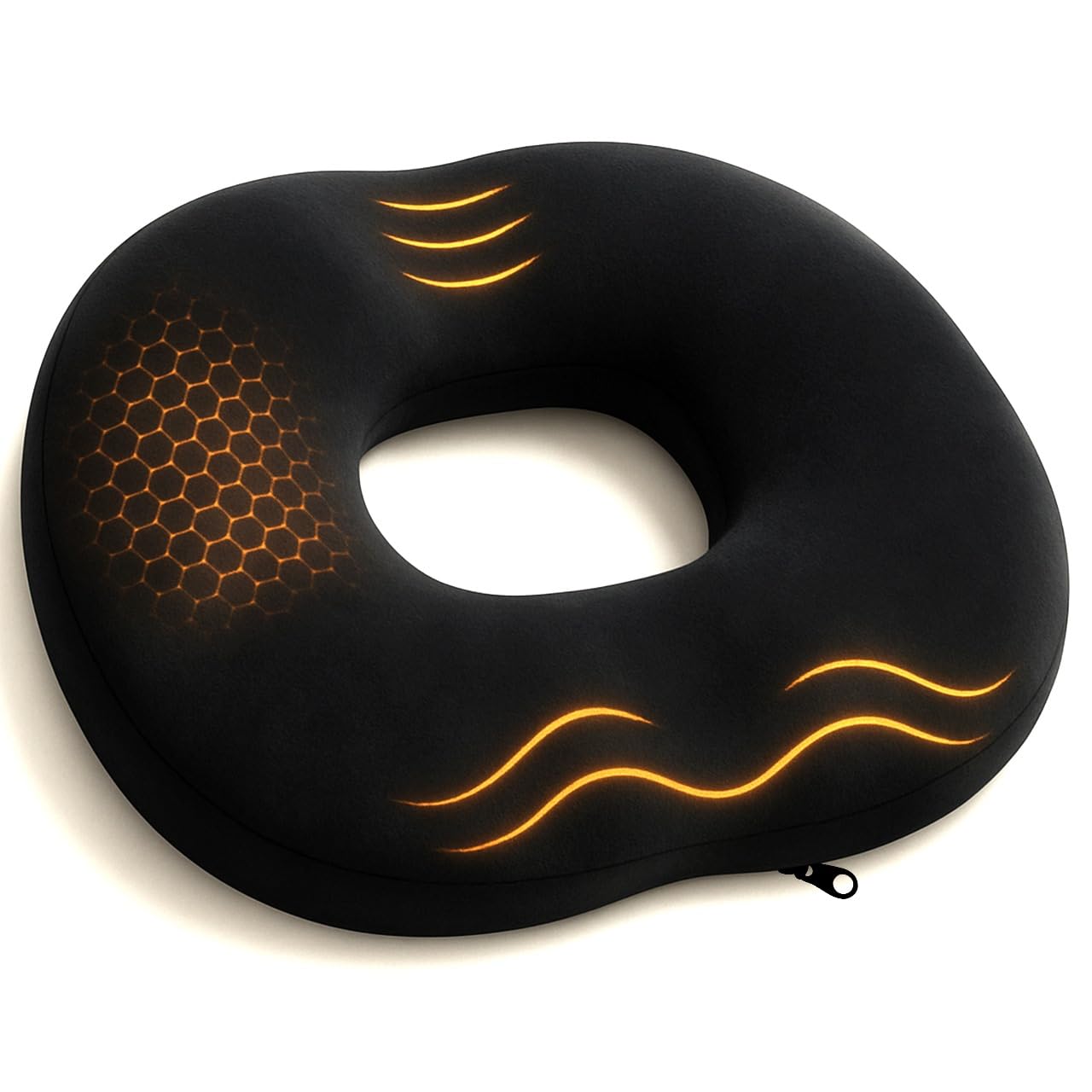 Millennium Store Coccyx Cushion for Tailbone Pain Relief, Memory Foam Donut Cushion for Hemorrhoids, Sciatica & Back Pain, Orthopedic Donut Pillow for Office, Car, Wheelchair Use