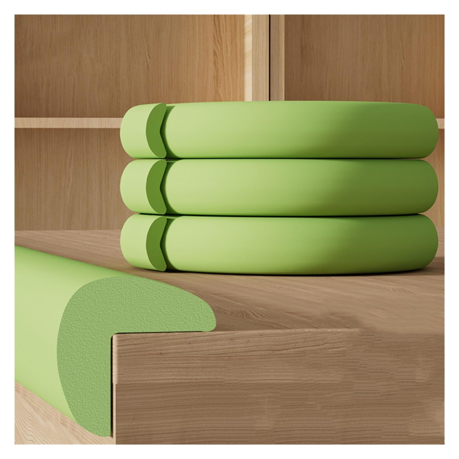 Self-Adhesive Foam Bumper Guard for Furniture Anti-Collision, Safety Edge Protection Strip to Prevent Damage and Injuries