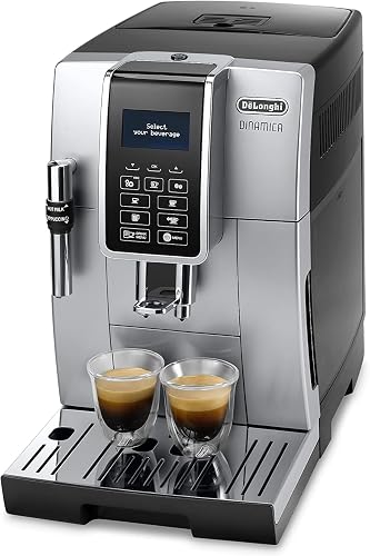 De'Longhi Dinamica - Automatic Coffee Machine 4 Drinks Silver - 1
