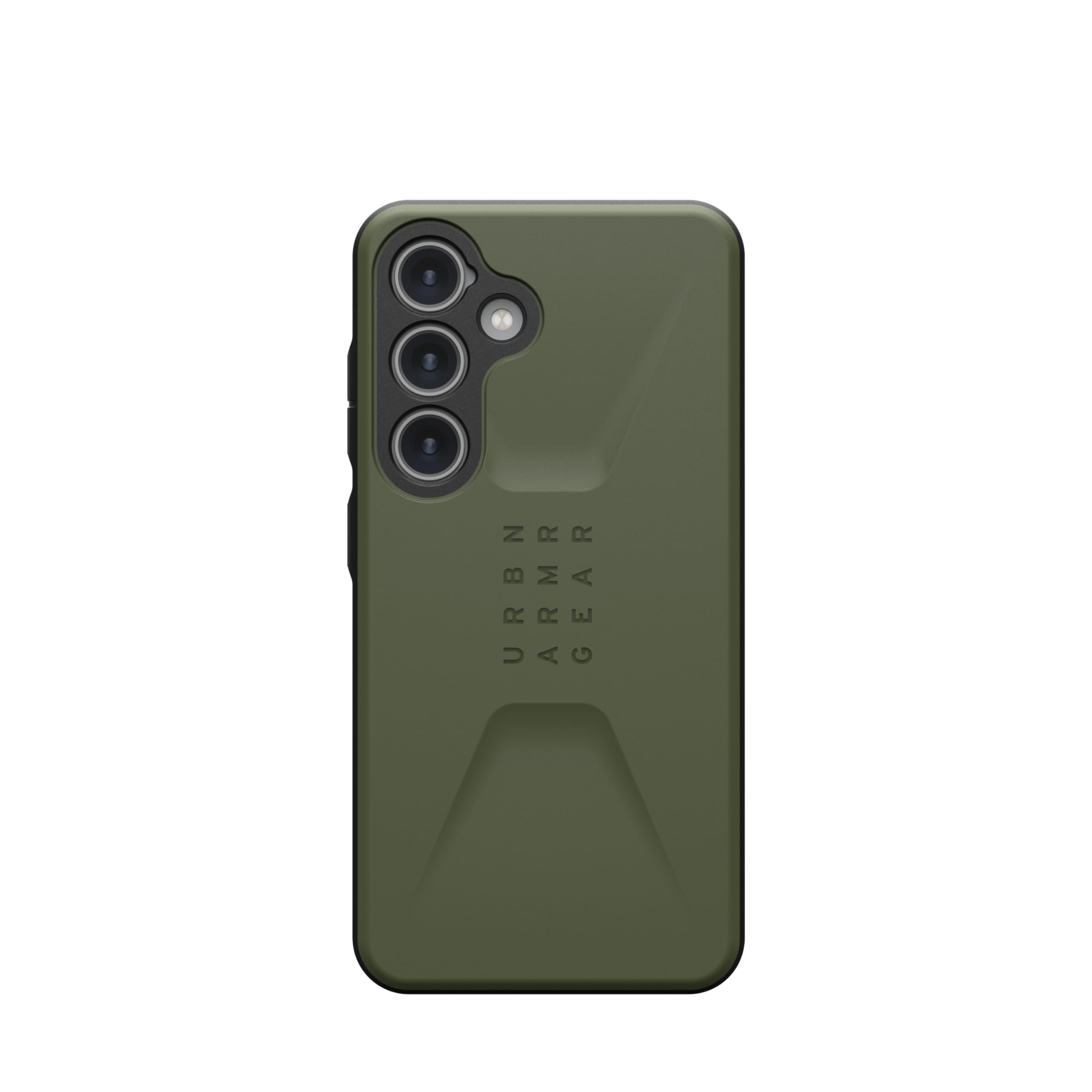 Urban Armor Gear Civilian Case Samsung Galaxy S24 Housse [Officiellement certifiée Designed for Samsung, Wireless Charging Compatible, Coque résistante aux Chutes] Olive Drab