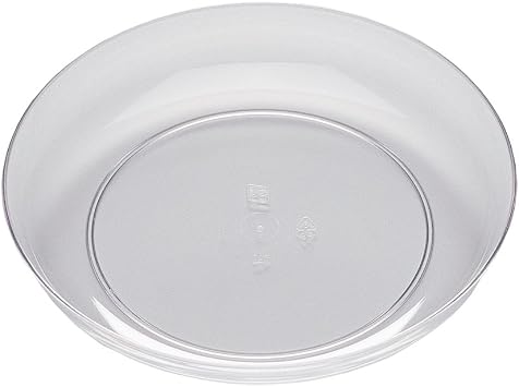 Syndicate Sales 9" Designer Dish, Clear