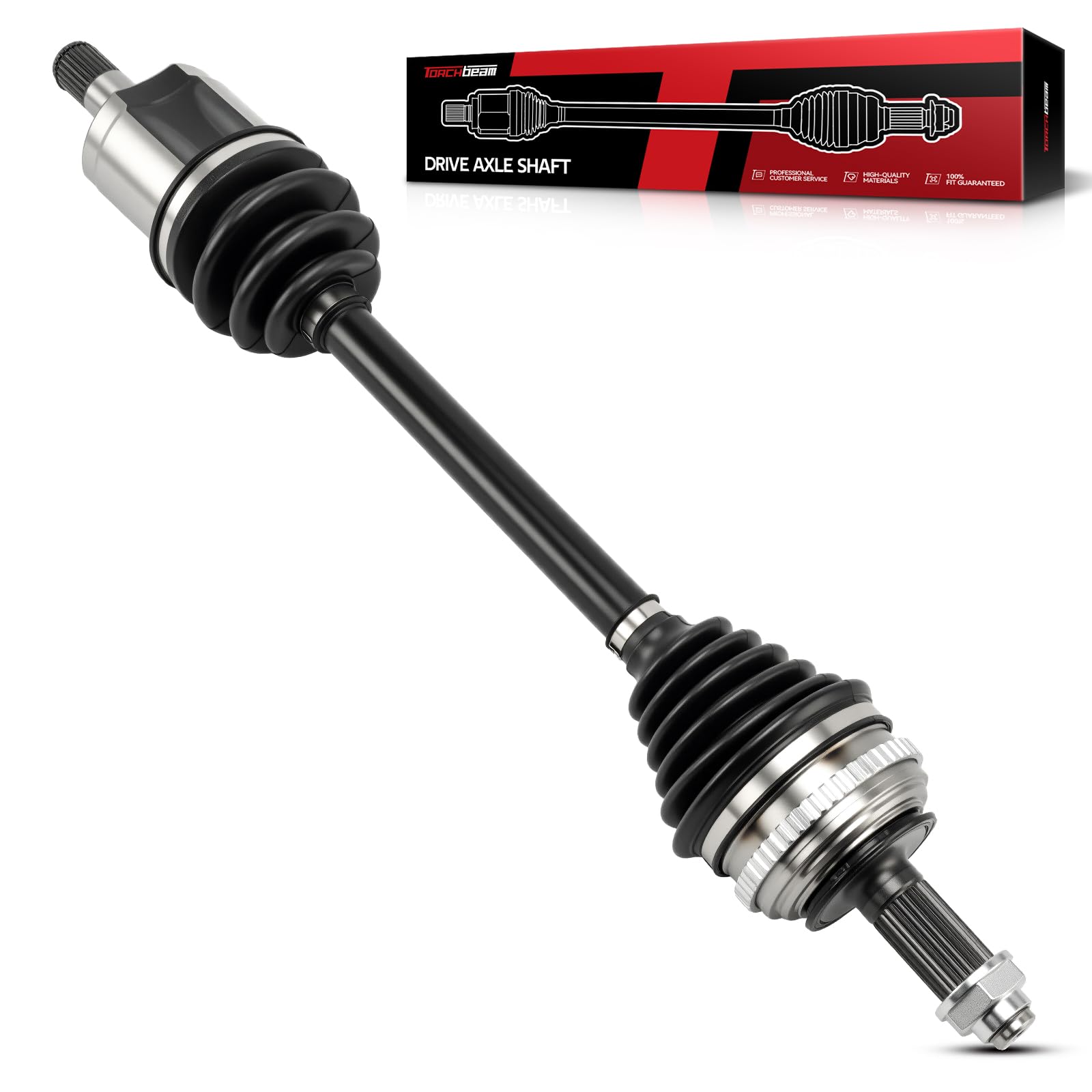 Torchbeam CV Axle Shaft Assembly Compatible with 1992-2000 Honda Civic, 1993-1997 Honda Civic del Sol, Front Right CV Axle 66-4064