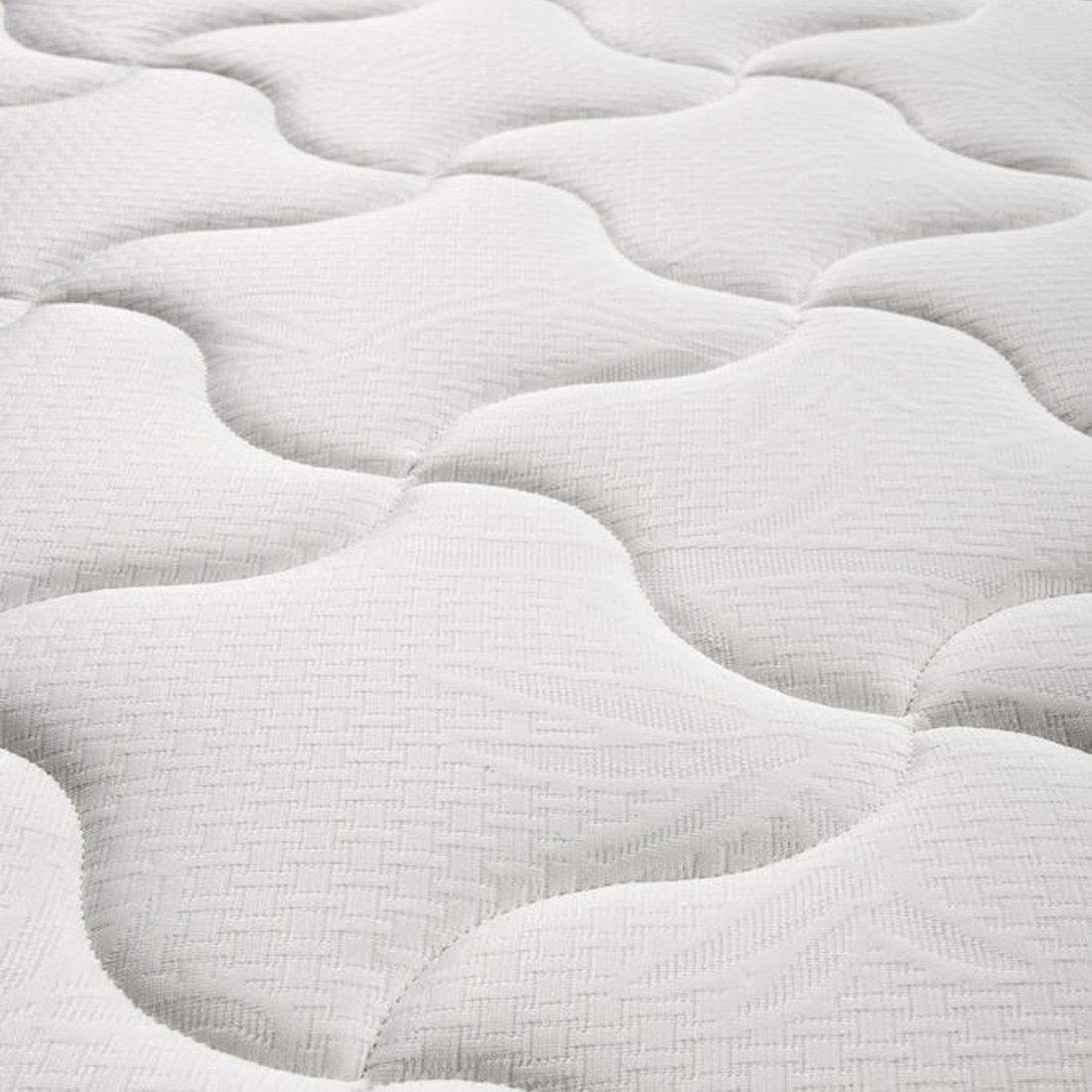 Hogar24 Es Cama Completa-Colchón Viscoelástico Viscorelax + Canape Abatible de Madera Color Roble Cambrian + Almohada de Fibra, 135x190 cm, 135x190