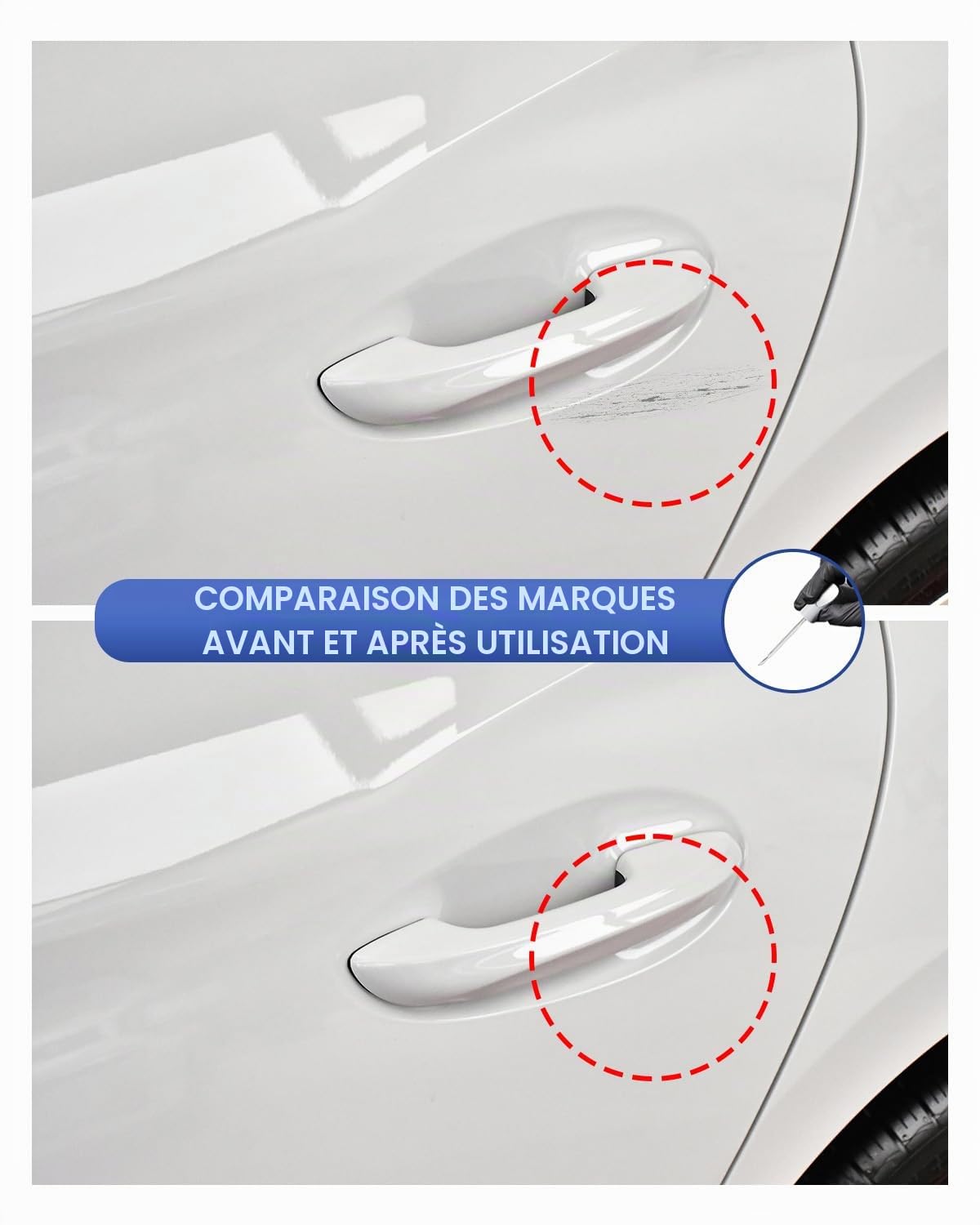 (SSA/SCRWE9704 Argent Métallisé Peinture de retouche pour MG - Correspondance Exacte - Réparation de rayures et éclats
