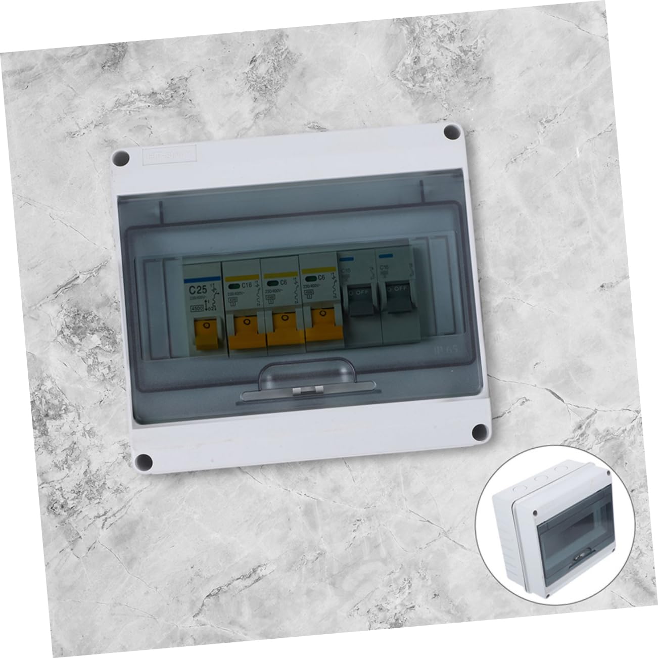 Scatola Elettrica da Esterno 8 Vie Ip65 Bianca