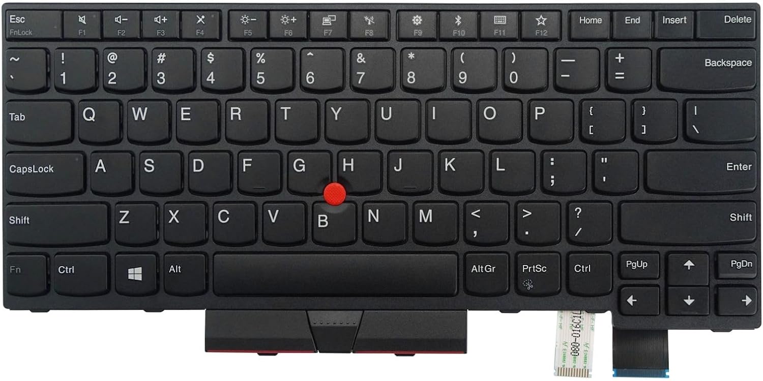 Replacement Keyboard for Lenovo ThinkPad T470 T480 A475 A485 Without Backlight