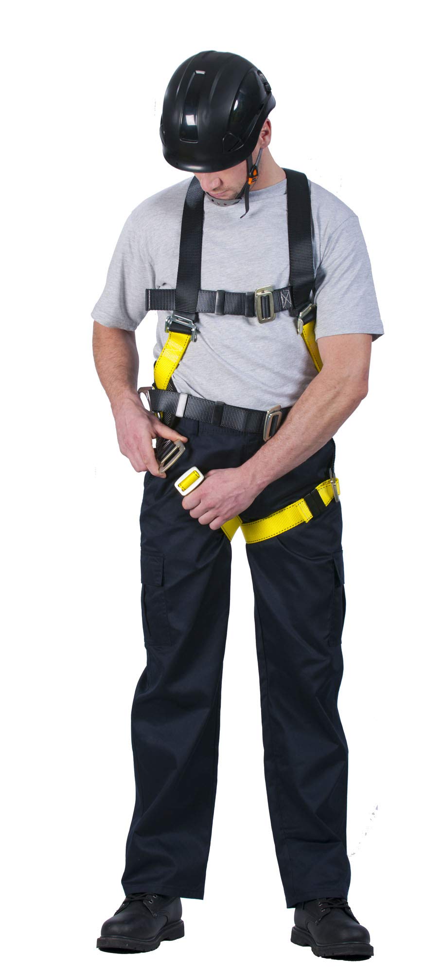 Portwest FP15 Dwupunktowe Szelki Comfort Plus, Czarny