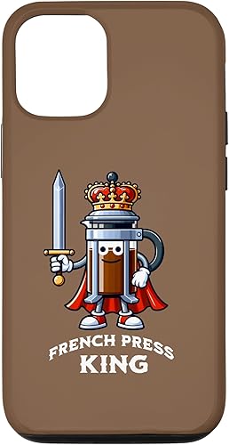 Miniatura 25 de iPhone 16 Plus The French Press King Funny Coffee Maker Lover Case