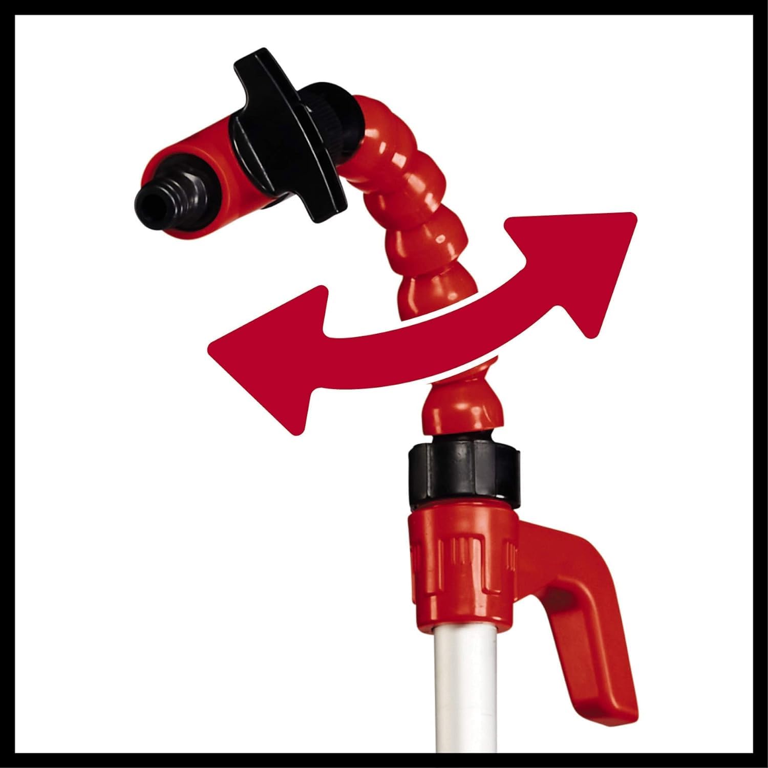Einhell Pompe d’évacuation pour eaux claires sans fil GE-PP 18 RB Li-Solo Power X-Change (18 V, max. 2 bar, débit max. 3000 L/h, boîtier de batterie flexible) Livré sans Batterie ni Chargeur