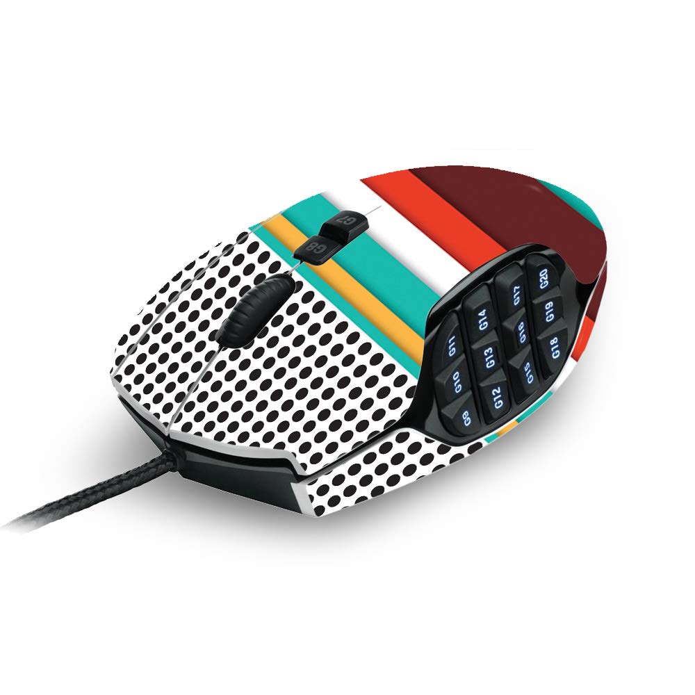 MightySkins Skin Compatible with Logitech G600 MMO Gaming Mouse Protective, Durable, and Unique Vinyl Decal wrap Cover | Easy to Apply, Remove, and Change Styles | Made in The USA