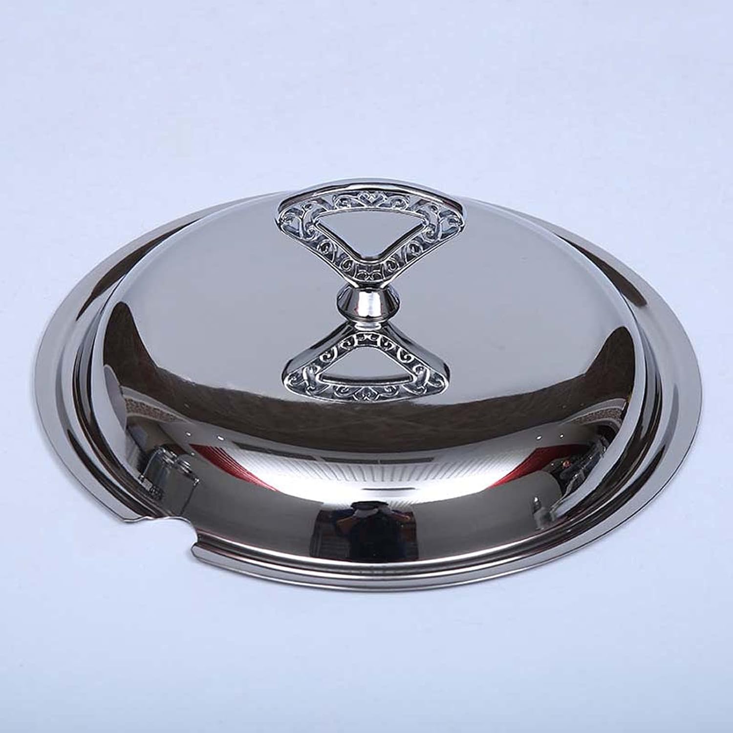 Chafing Dishes Buffet Food Warmer Chafing Dish Buffet Set Stainless Steel Large-Capacity Glass Alcohol Stove with Spoon Glass Pot