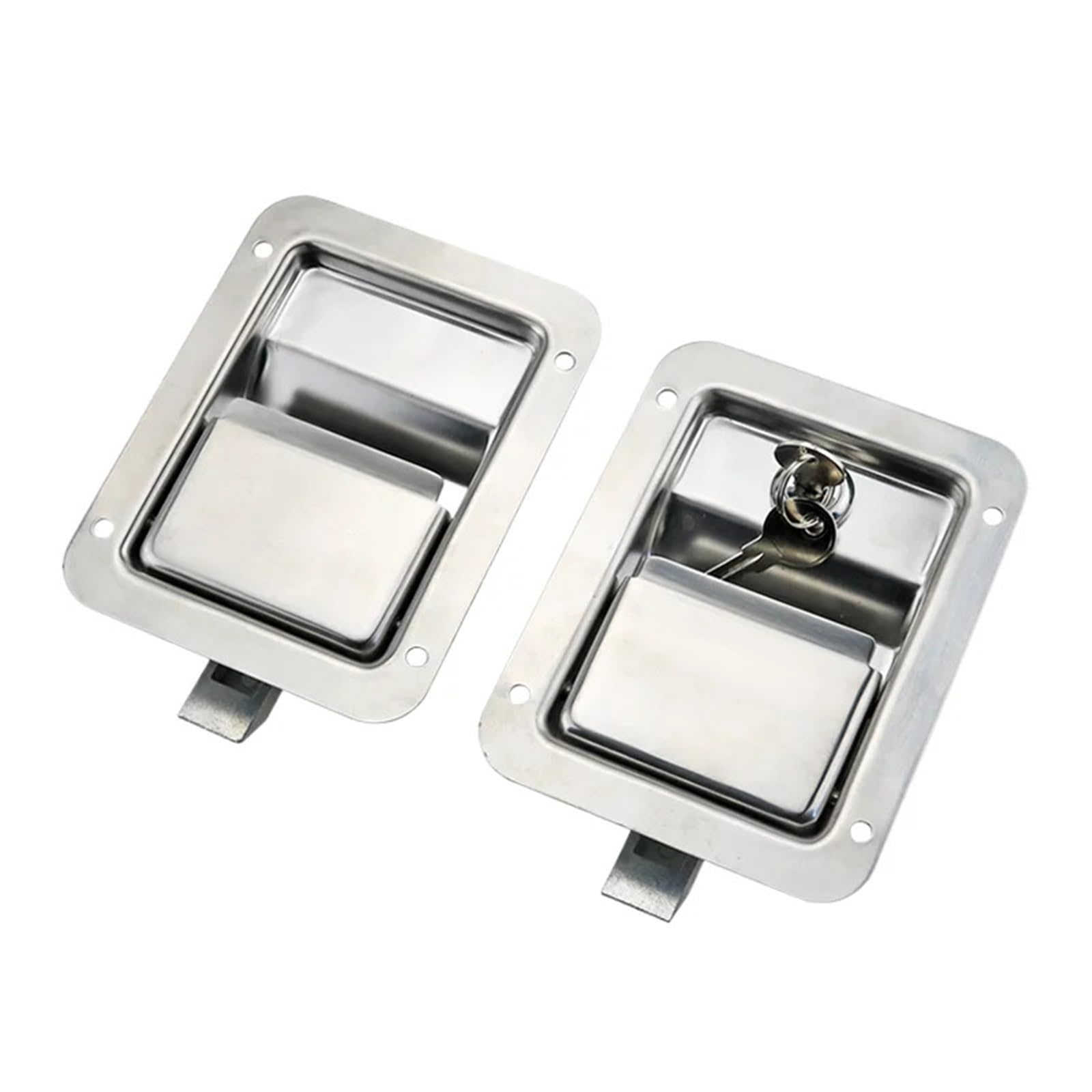 Serrure de panneau en acier inoxydable 304 boite a outils et fermeture capot moteur industriel