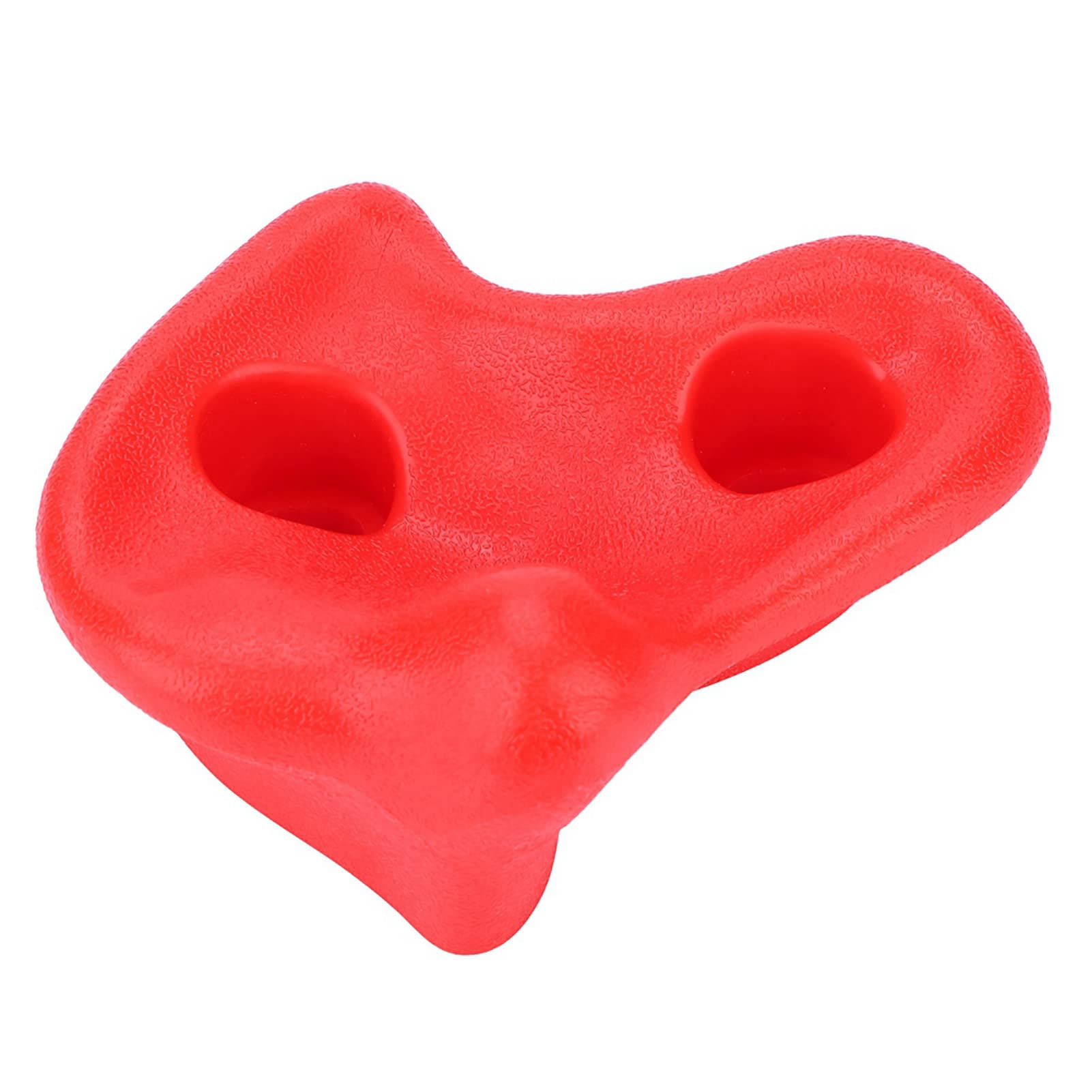 Lote de 10 piezas para escalada de piedra de plástico con textura para pared de escalada (rojo)