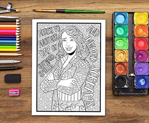 Social Work Life: A Snarky Adult Coloring Book For Social Workers #TOP2