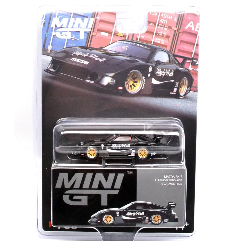 Amazon | MINI GT 1:64 スケール LBWK EXCLUSIVE - MAZDA RX-7 LB