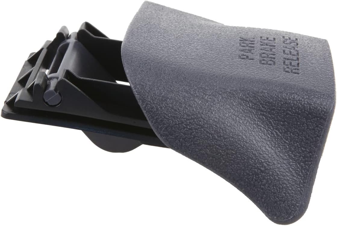 RLB-HILON Parking Brake Release Handle Compatible with Dodge Ram 1500 2500 3500 1998 1999 2000 2001 2002 Year, Slate Gray Color, Replace for ‎RU38LAZAA