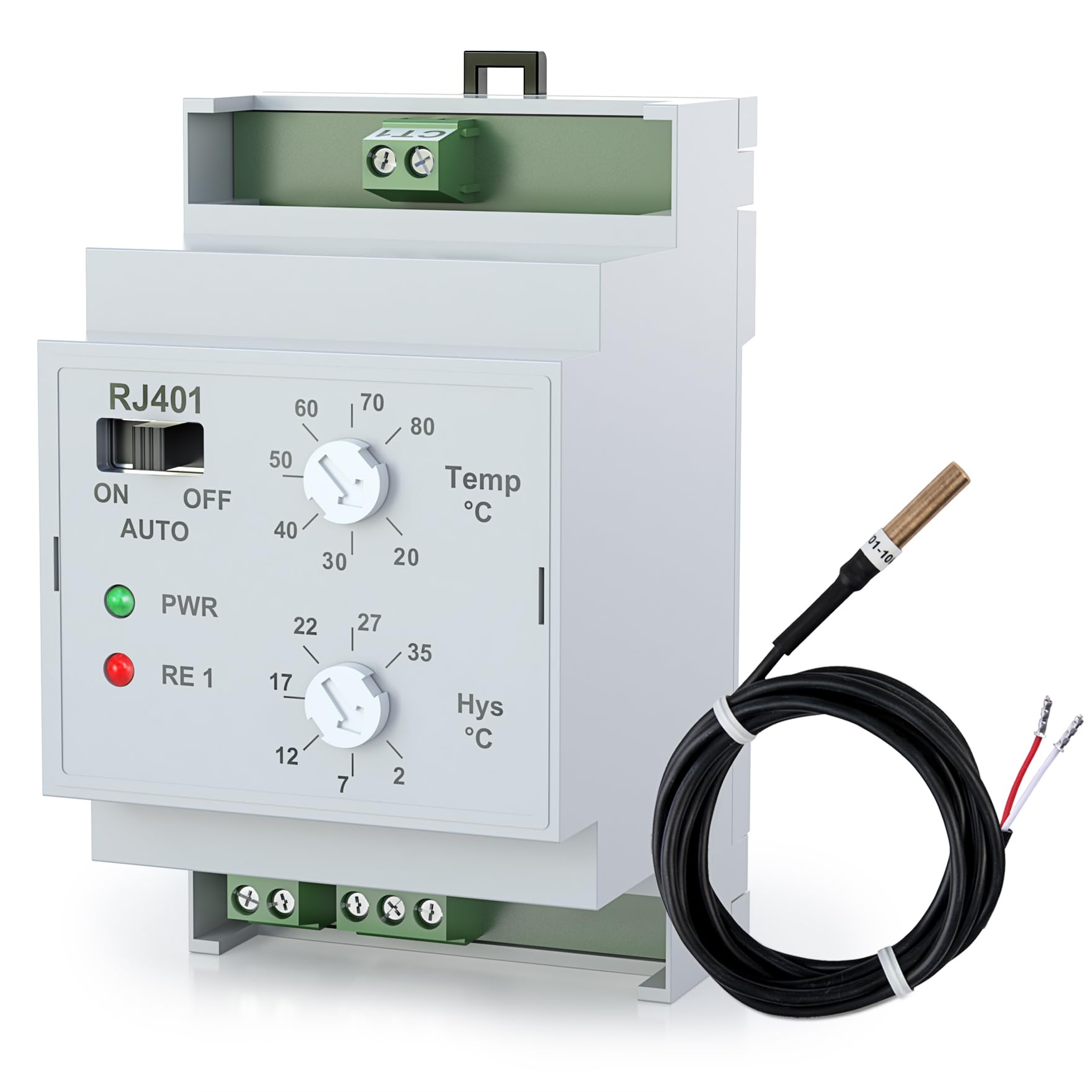 Bock elettrico interruttore temperatura, rj401