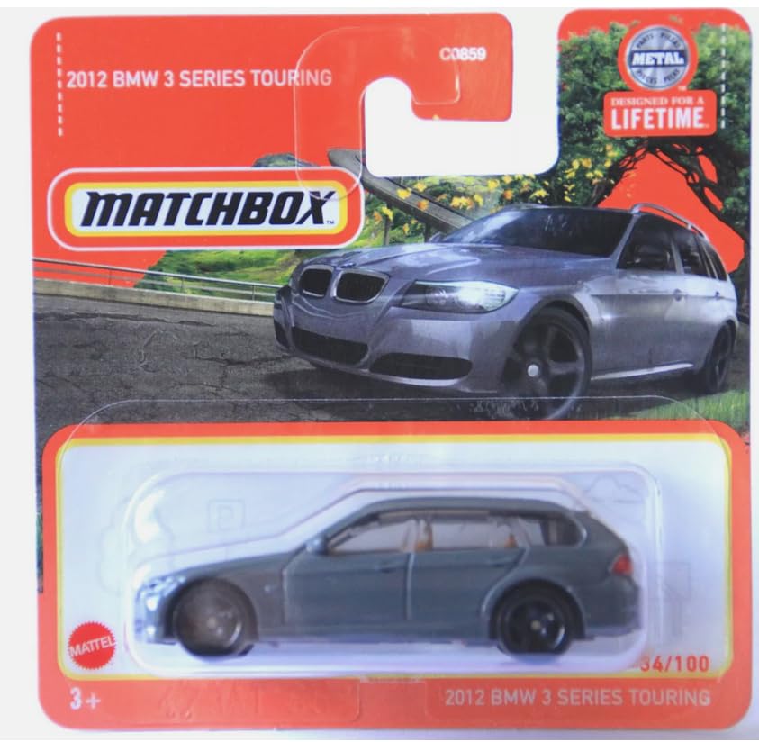 Generisch Matchbox 2012 BMW 3 Series Touring Car Grey 34/100
