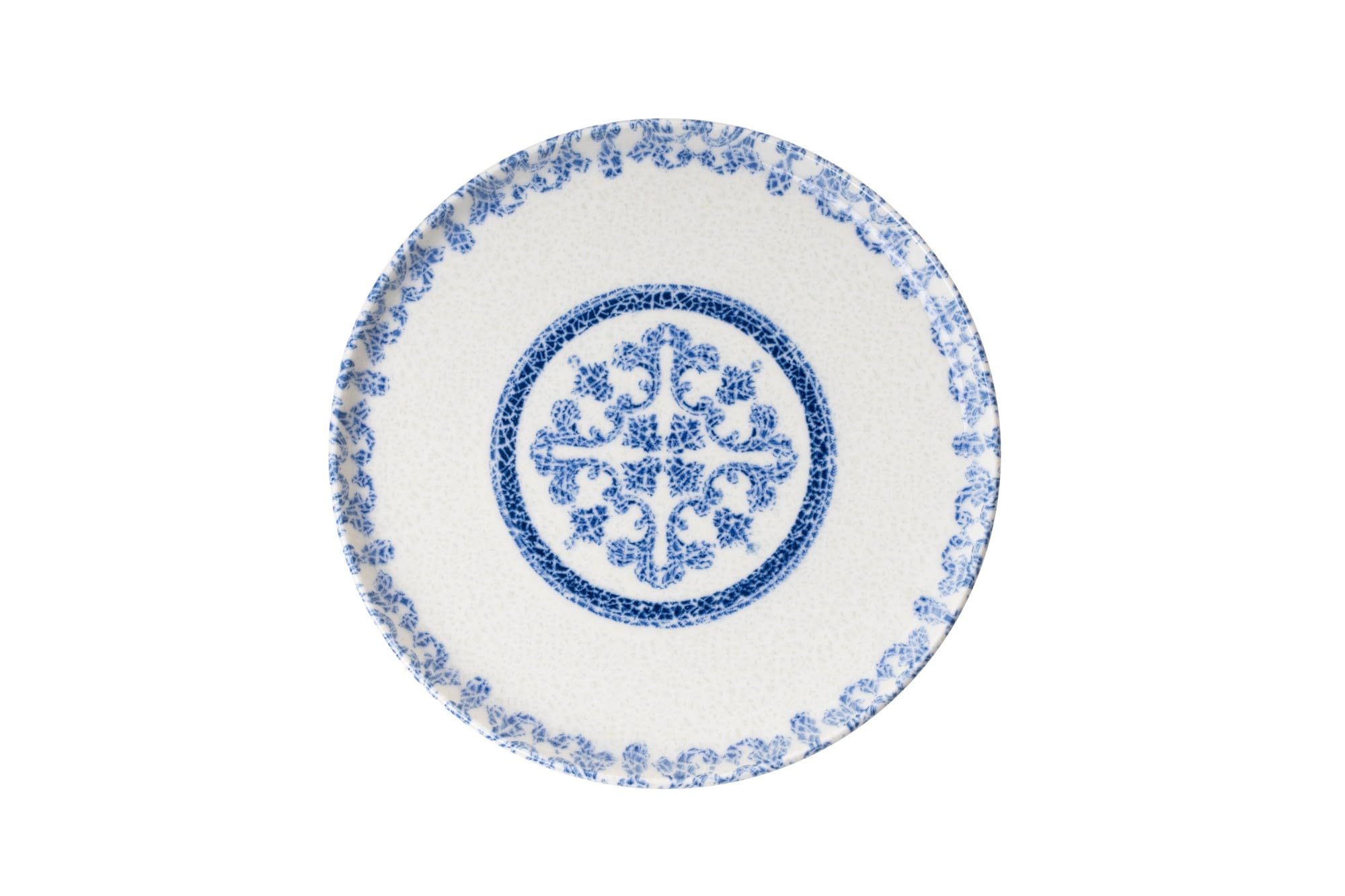 27-częściowy zestaw obiadowy, 100% porcelana, niebieska i biała, w zestawie talerze serwisowe, miski, talerze deserowe, do mycia w zmywarce i do kuchenki mikrofalowej, elegancki