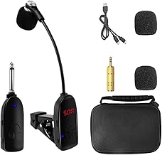 Instrument Microphone Wireless Microphone Pickup for Trumpet Instruments Clarinet Cello Saxophone