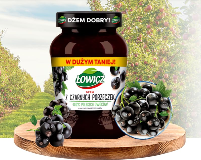 Lowicz Jam XXL (2 - PACK, Black Currant)