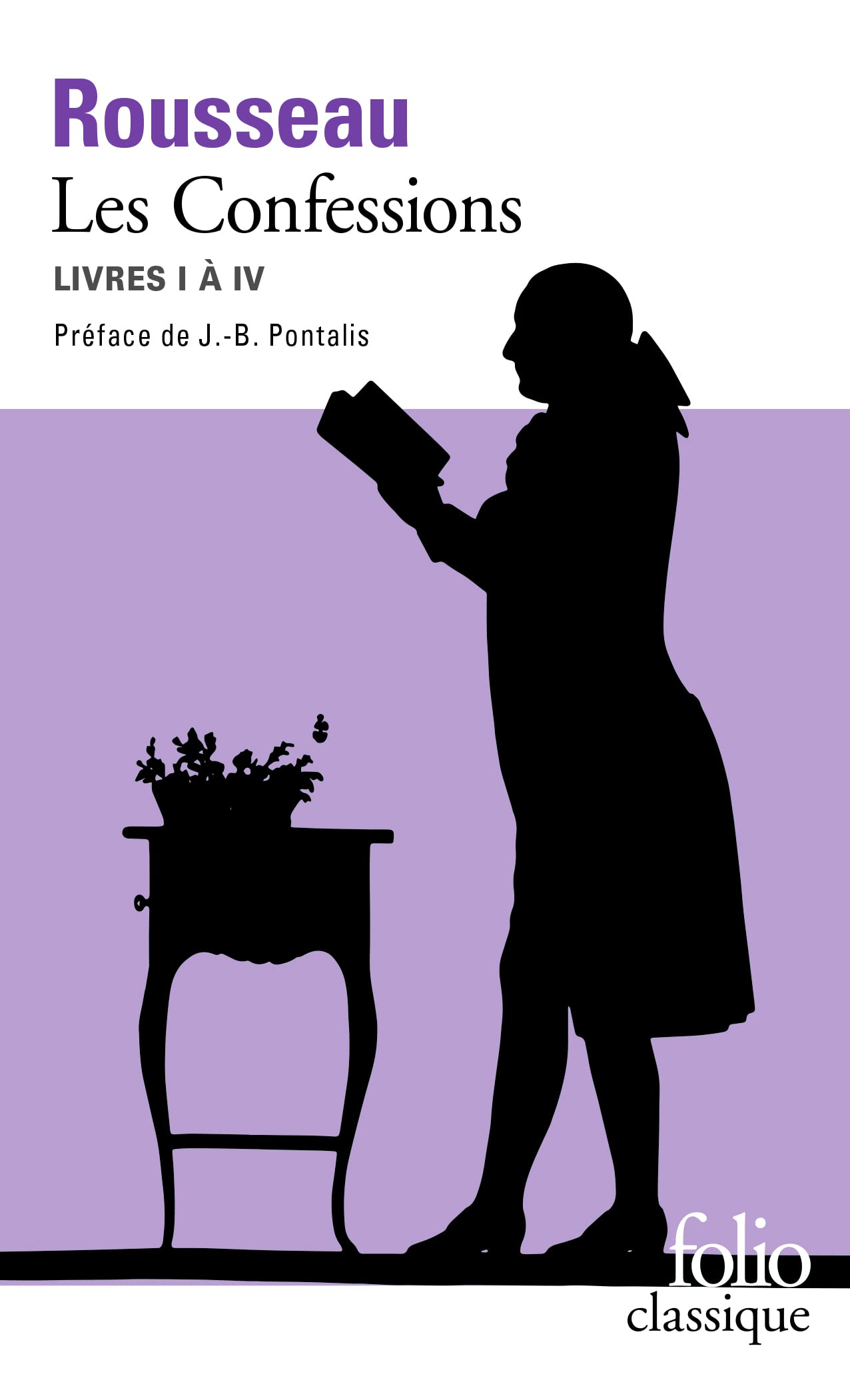 Confessions Livr 1 a 4: Livres I à IV: A40373 (Folio (Gallimard))