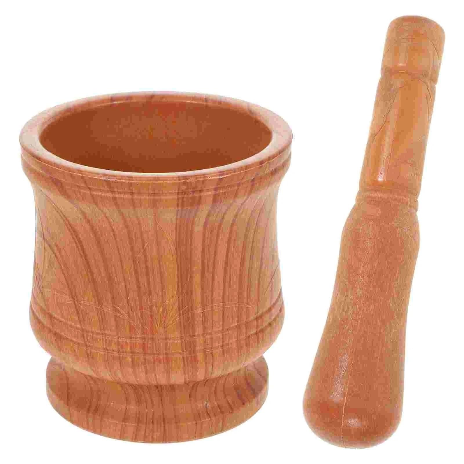 Set di pestello e Mortaio per spezie, sminuzzatore per Aglio, Set di Mortaio con pestello e Ciotola Grande per macinare