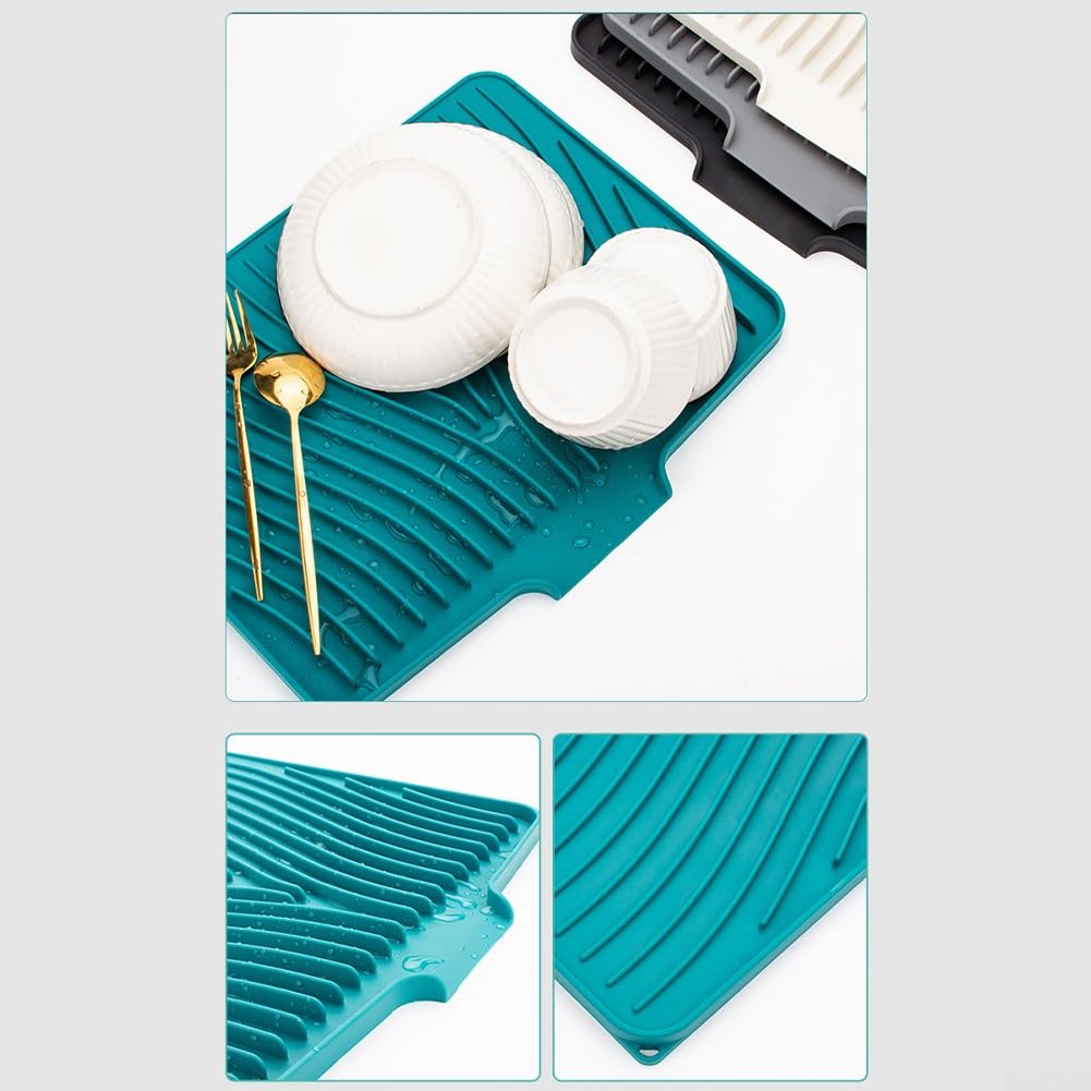 Tapis égouttoir Pour Vaisselle, 40 X 32 Cm Protection Anti