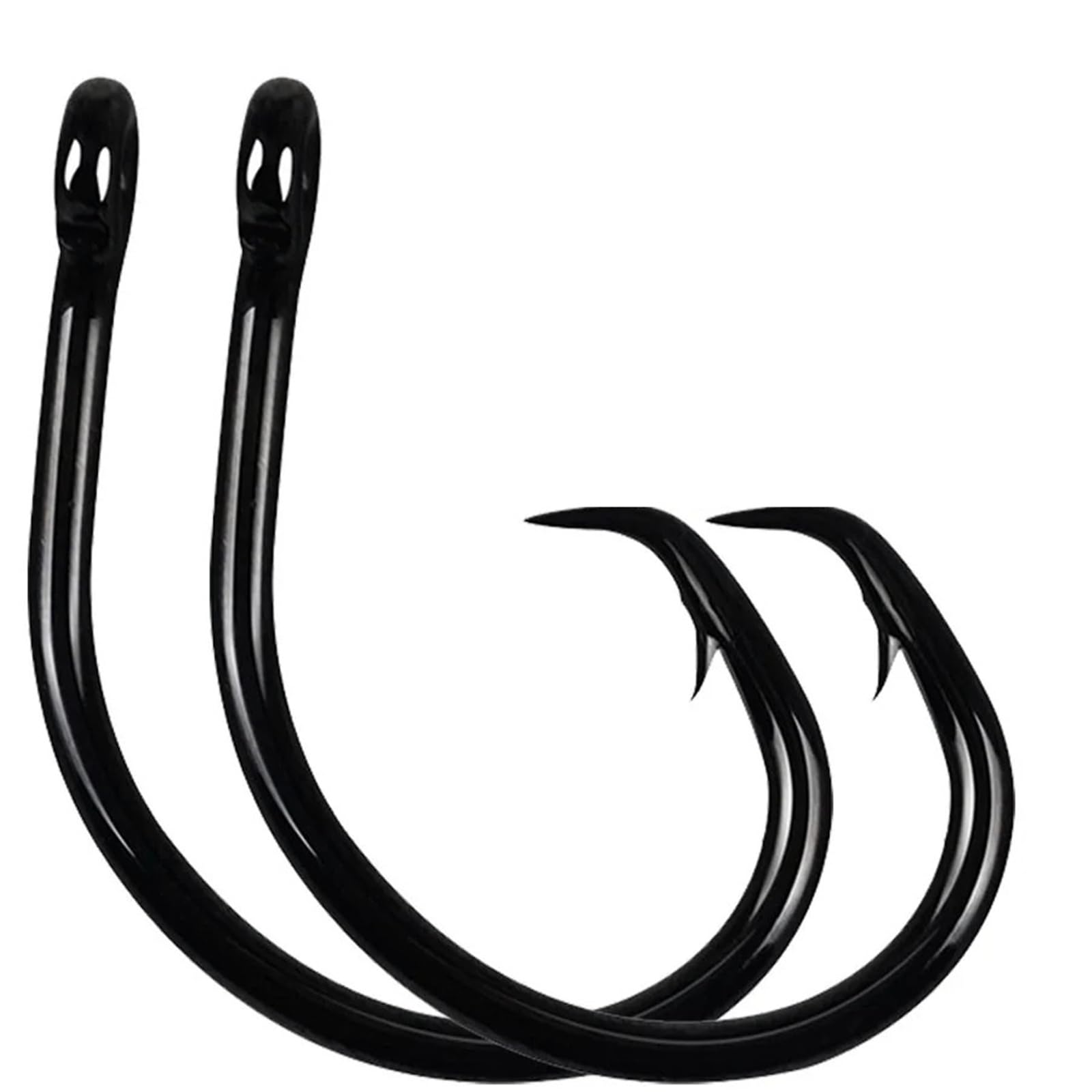 Ami da Pesca Amo da tonno Cerchio Pesca Ami in Linea for Pesce Gatto spigola Acqua salata Dolce