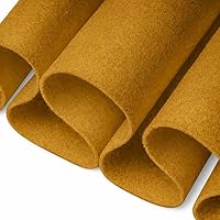 Vista 19 de FabricLA Tela de fieltro para manualidades, 18 x 18 pulgadas de ancho y 0.063 in de grosor, color burdeos, utiliza este fieltro suave