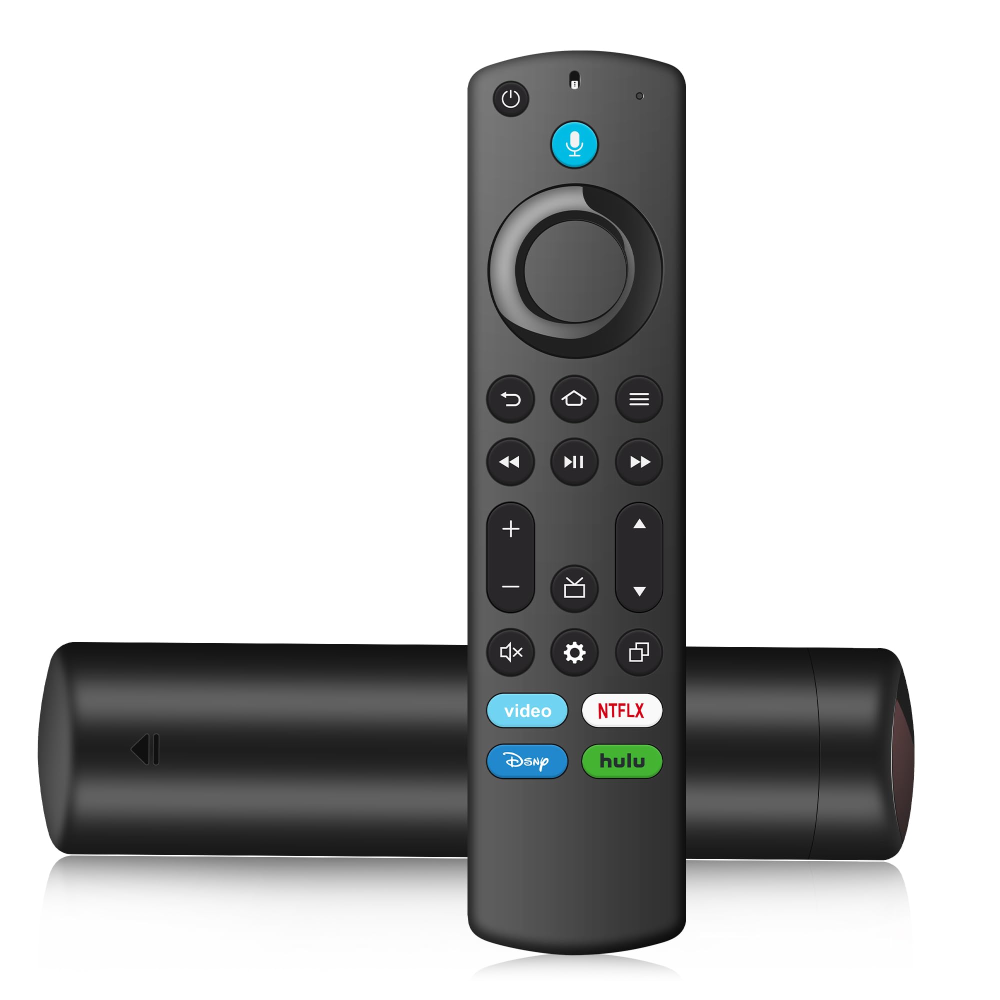 Replacement FireStick Remote for All Fire-Series Smart TV Stick (4K Max/4K 1st Gen/4K 2nd Gen/Lite/HD), TV Cube(1st/2nd/3rd Gen), TVs Stick (2nd/3rd Gen), for Insignia Smart TV 3rd Gen