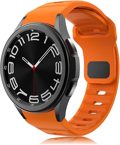 Miniatura 1 de Correa resistente sin huecos para Samsung Galaxy Watch 6 5 4 Band 1.732 in 1.575 inGalaxy Watch 6 Classic Band 1.850 in 1.693 inWatch 5 Pro 1.772