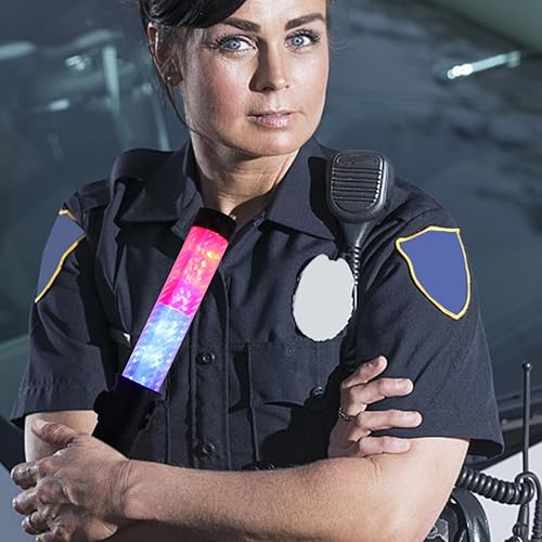 Miniatura 8 de iplusmile Tráfico LED con silbato y gancho magnético para seguridad en carretera de emergencia, luz de señal impermeable para campamento y uso al