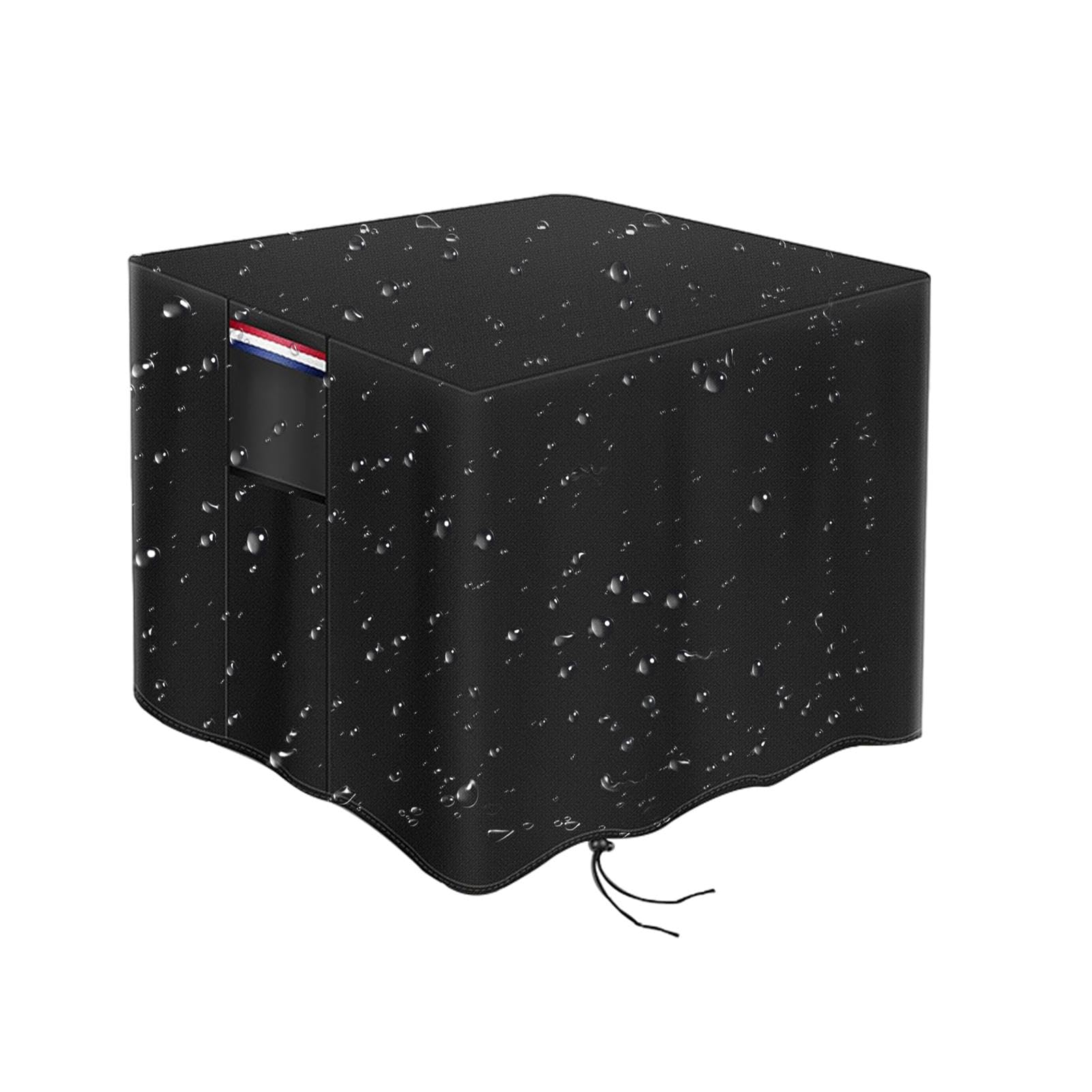 Housse de brasero de terrasse coupe-vent et bâche imperméable anti-fuite pour table de jardin
