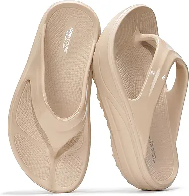 Project Cloud Super Foam Flip Flops for Women Footwear - Memory Foam and Lightweight Platform Sandals Women Beach Vacation Essentials - Non Slip Durable and Soft Slippers (Abra)