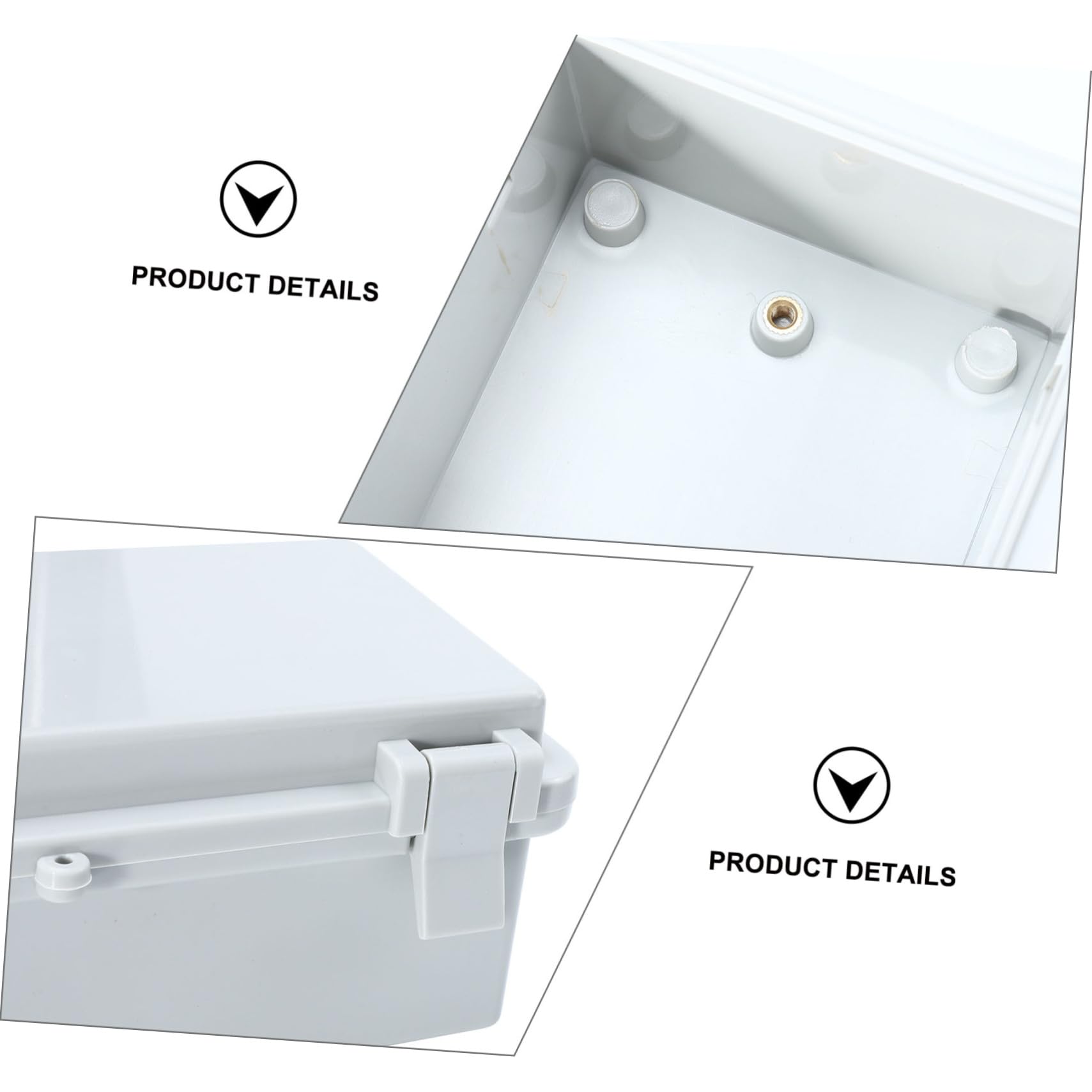2 Piezas Caja De Conexiones Impermeable Unión Cubrir Sello Conector Eléctrico a Prueba De Agua Cubierta Del Cable De Extensión a Prueba Del Clima Abdominales