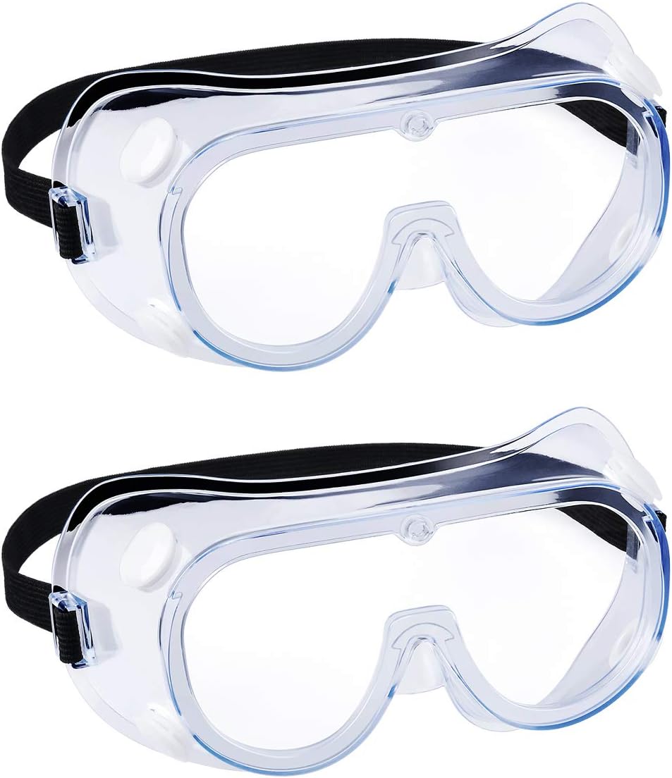 DEWALT DPG8211C Concealer Clear AntiFog Dual Mold Safety Goggle