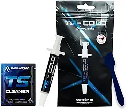 PASTA TÉRMICA TS COLD 1 GRAMA - IMPLASTEC