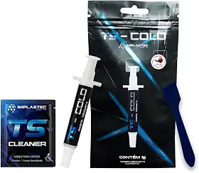 PASTA TÉRMICA TS COLD 1 GRAMA - IMPLASTEC