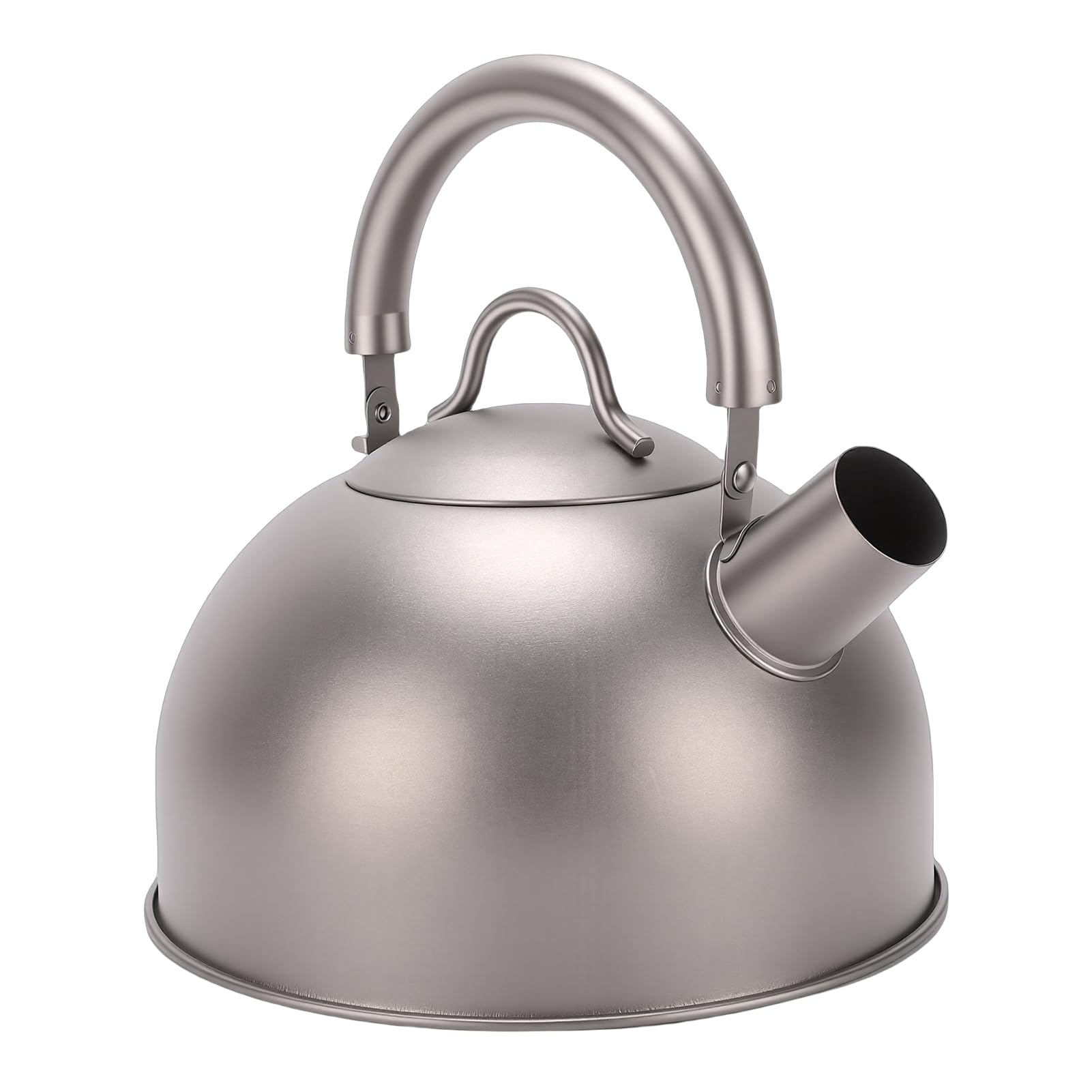 Pssopp Hervidor de Camping de 1,2 L, Teteras de café y té, Agua Hirviendo, Fuego Abierto, café y Tetera para Cocinar Al Aire Libre, Uso de Fogata con Mochila, Hervidor de Camping de 1,2 L, Fogata