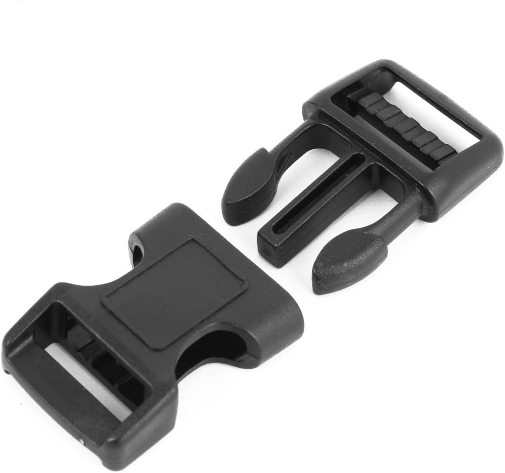 Plastic Belt Suitcase Strap Side Release Connecting 100 PCS Black (id: 863 9c6 ed4 c08 bf3