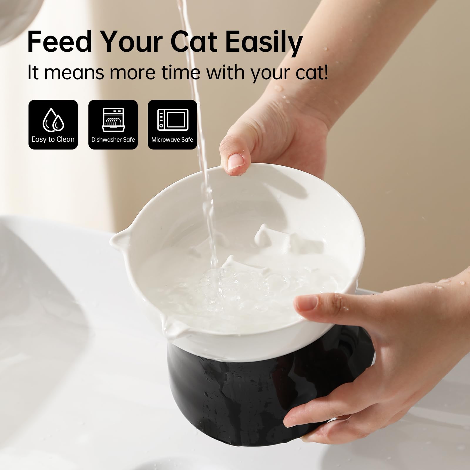 Ceramic Slow Feeder Cat Bowl 2026 - Vet Ranch - We Love Pets