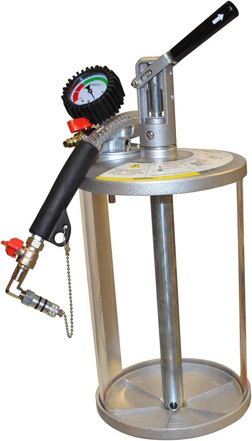 JohnDow Industries JDI-20COMBO-B Steel 20-Gallon Drain Evacuator w/Bowl